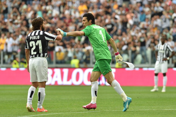 Andrea Pirlo e Gigi Buffon