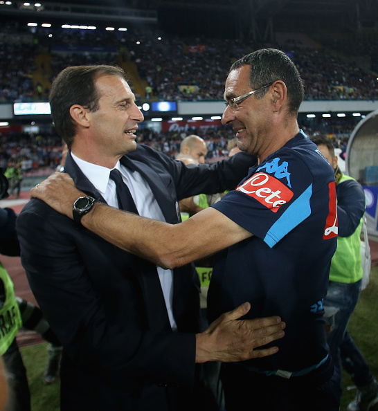 Juve-Napoli: Sarri e Allegri