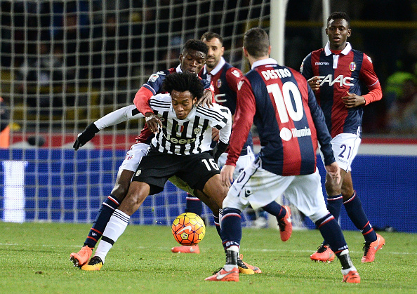 Bologna-Juve Cuadrado