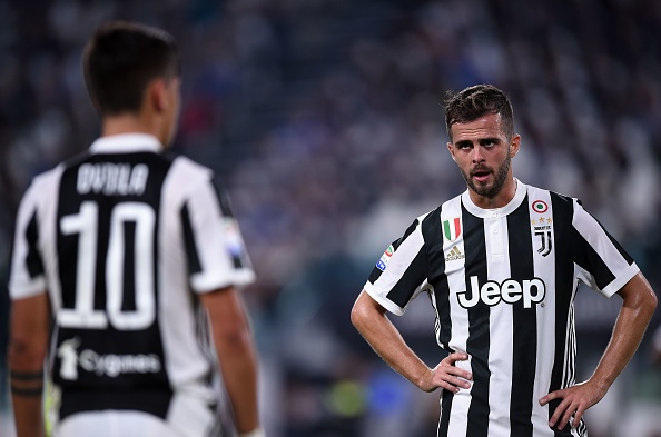 Pjanic infortunio muscolare che lo ha costretto ad abbandonare la gara tra Juventus e Sampdoria.