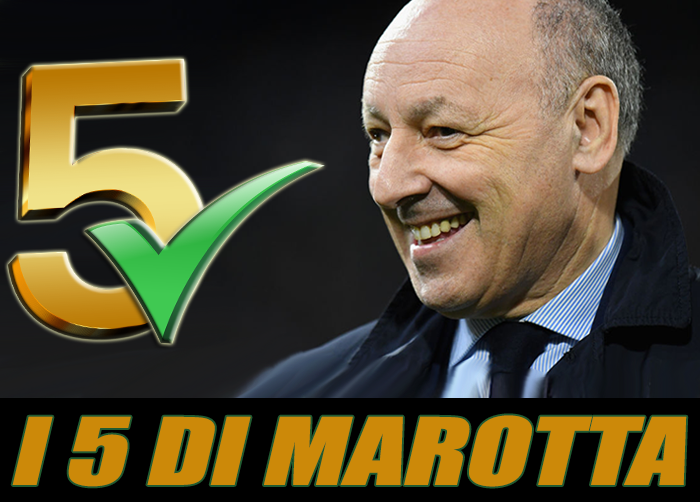 Calciomercato Juventus: i 5 colpi di Marotta.