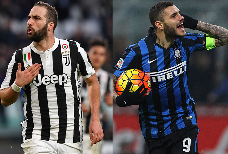 Asse Juve-Inter per Higuain-Icardi