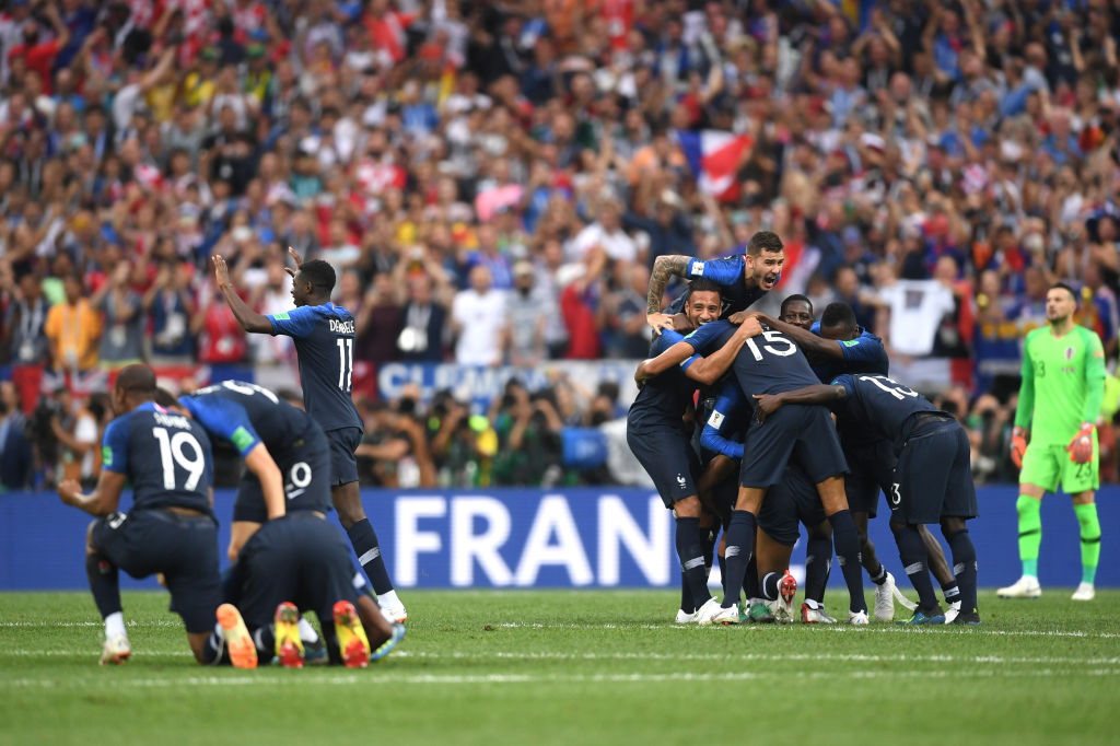 La Francia vince i mondiali battendo la Croazia 4-2: Mandzukic in gol da entrambe le parti