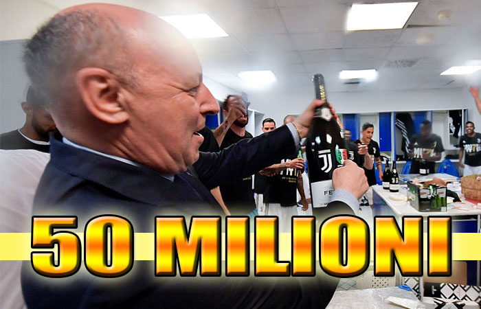 Juventus, Marotta avrà almeno altri 50 milioni da investire sul mercato