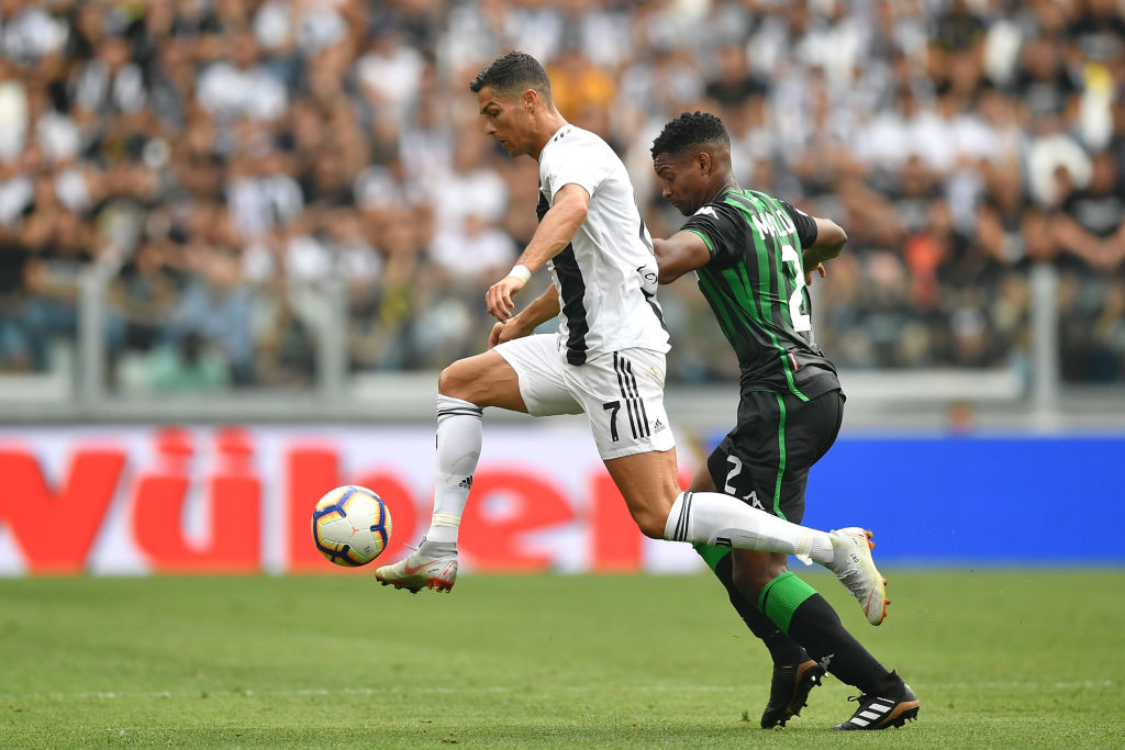 Juve-Sassuolo-Pagelle-Ronaldo