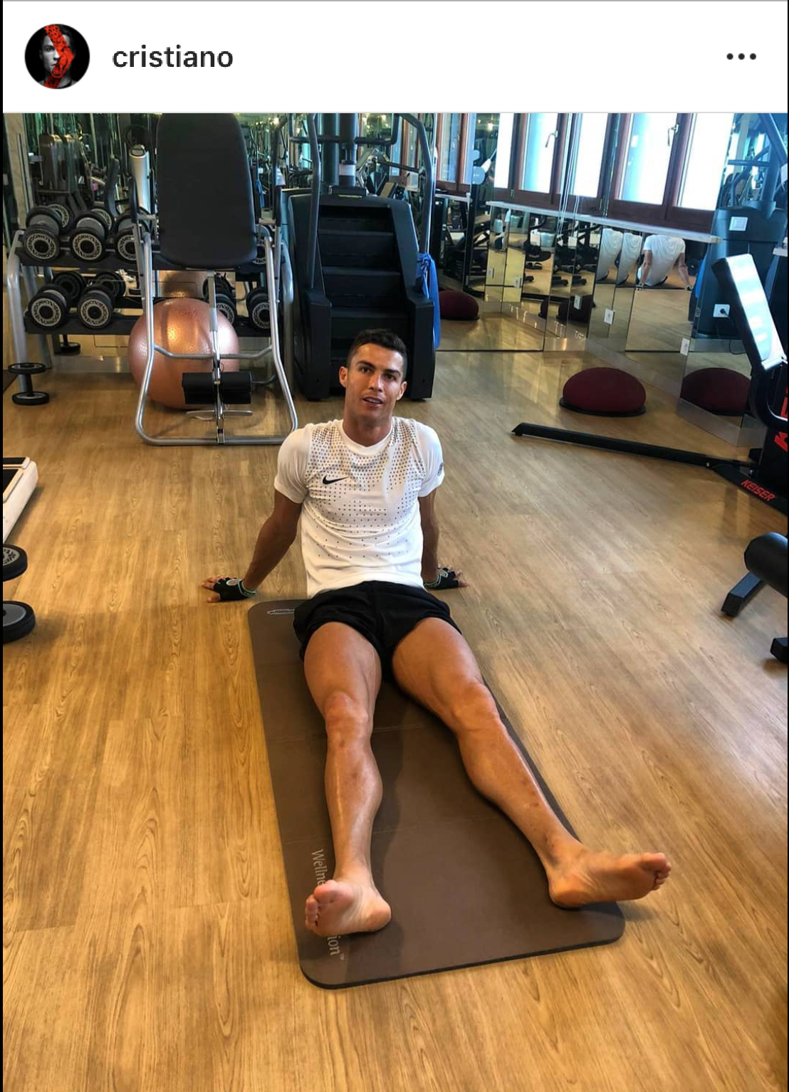 Ronaldo in palestra