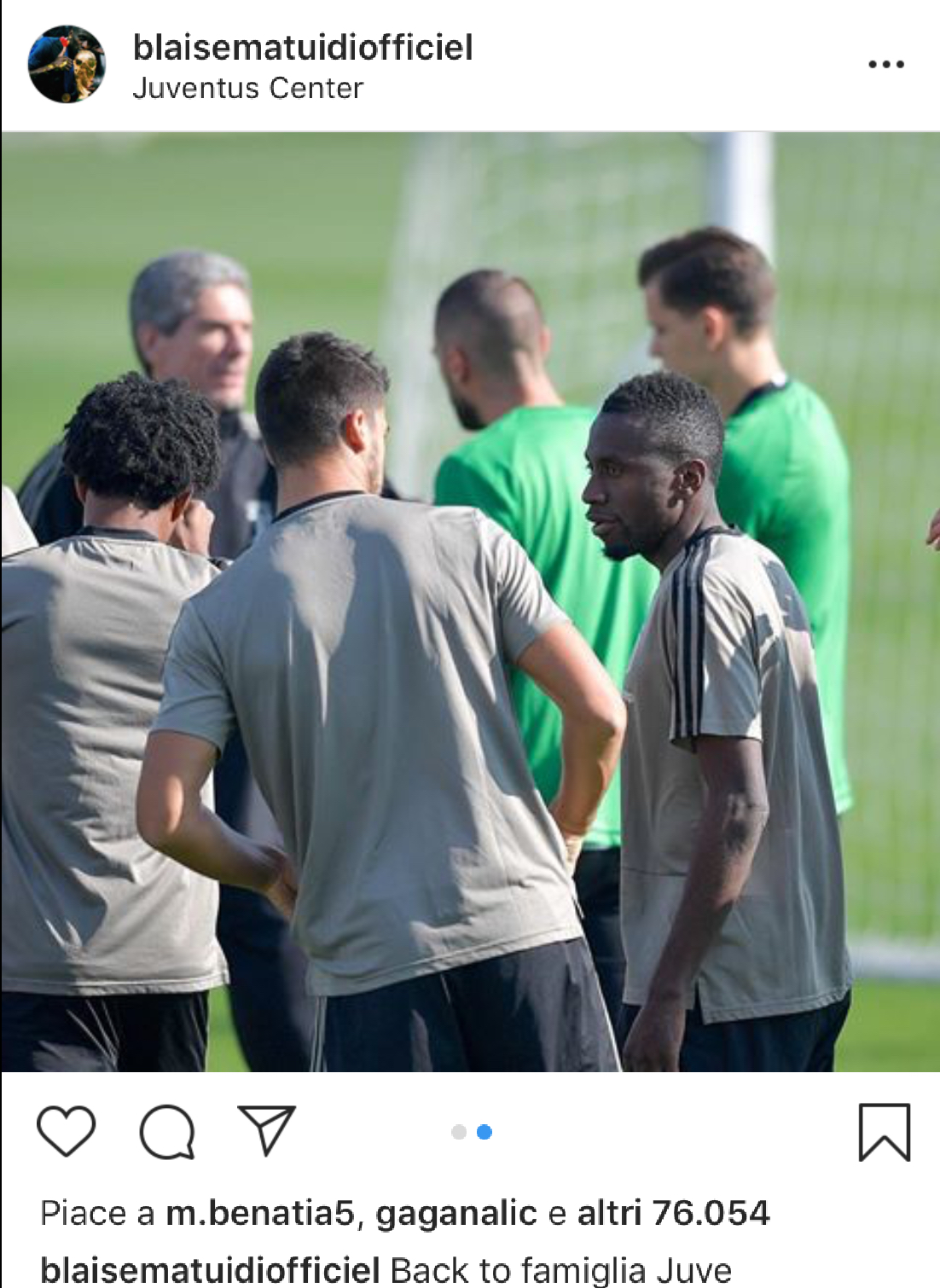 Matuidi Instagram