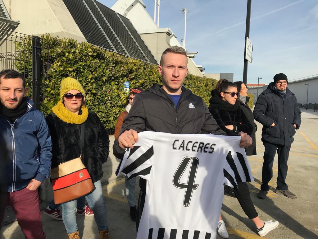 Tifosi Juve-Caceres