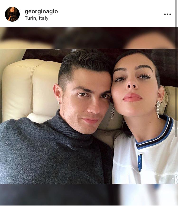 CR7 e Georgina