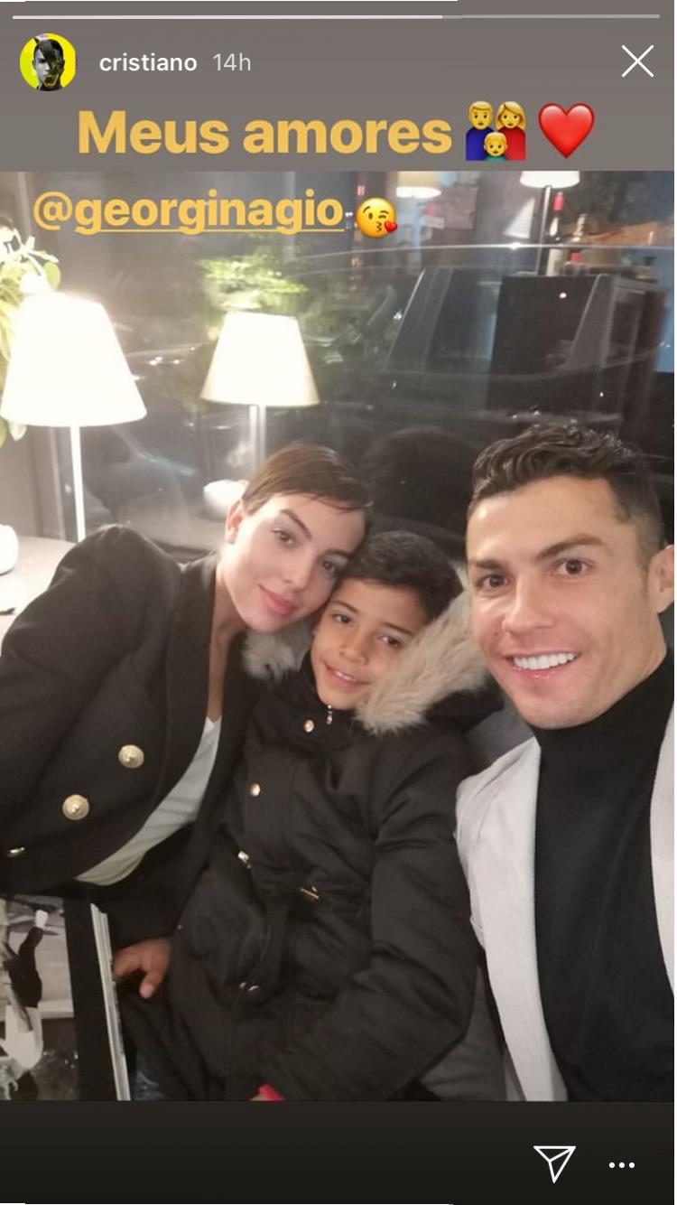 Ronaldo e famiglia