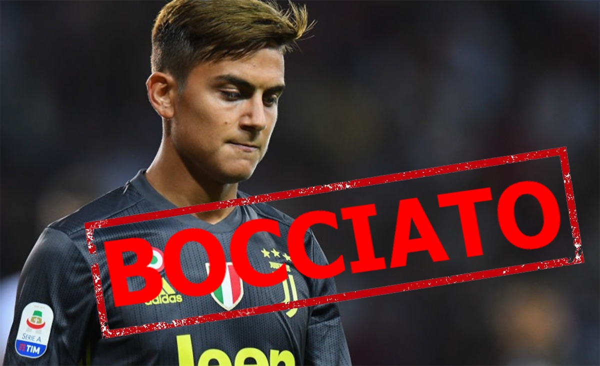 Calciomercato Juventus: Dybala bocciato, ecco chi arriva al suo posto.