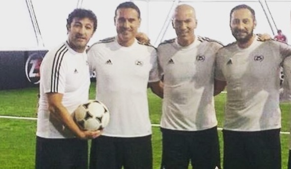 Notizie Juve, la foto di Amoruso con Zidane.