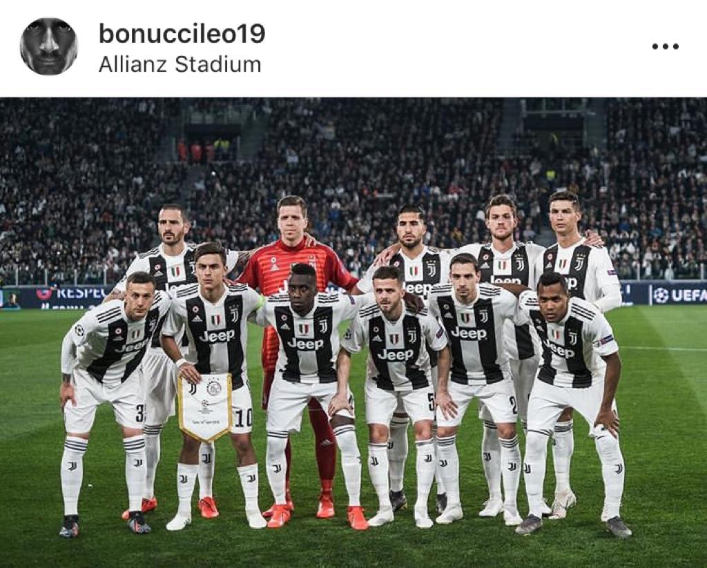 Bonucci post Juve-Ajax