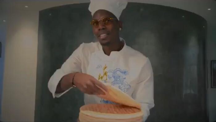 Pogba pizzaiolo