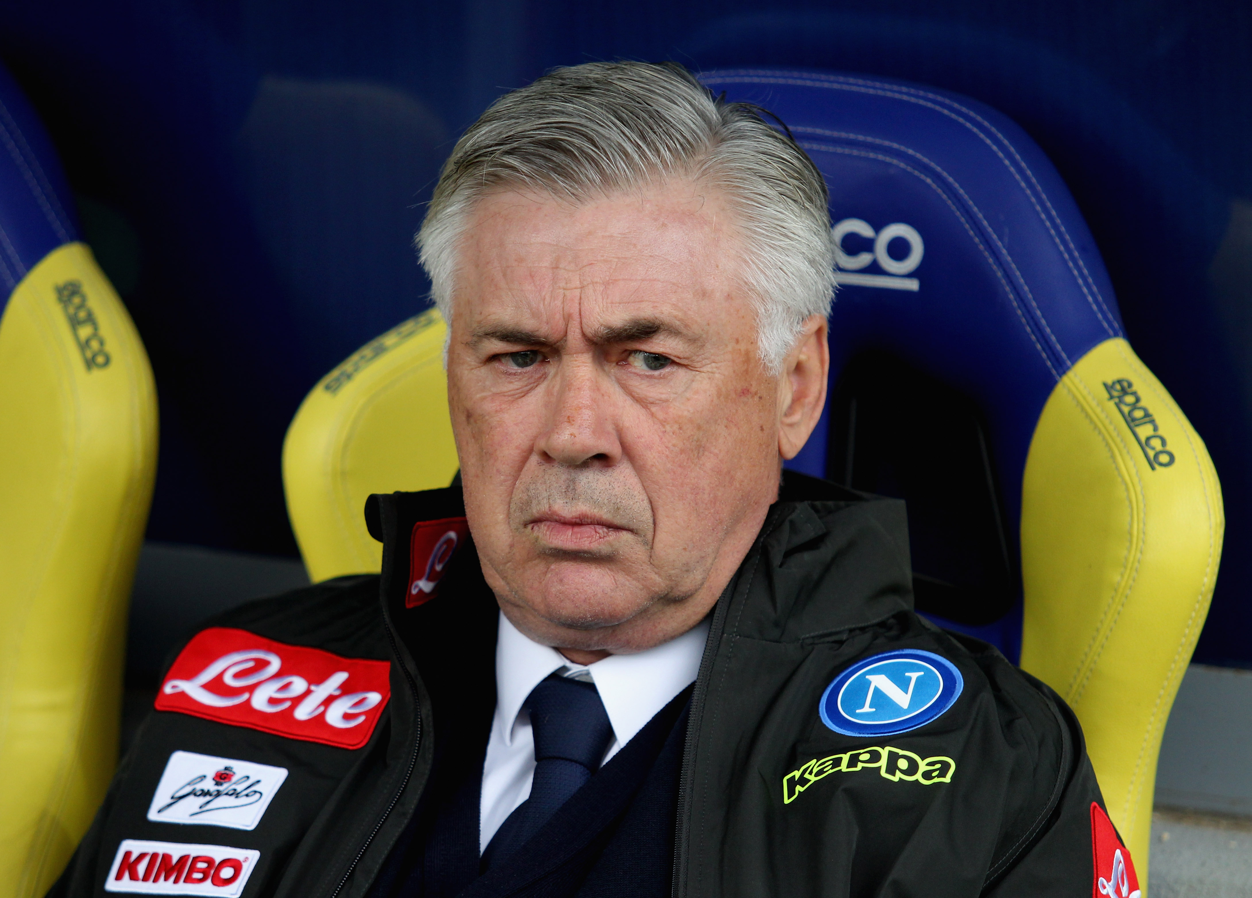 Carlo Ancelotti al Napoli