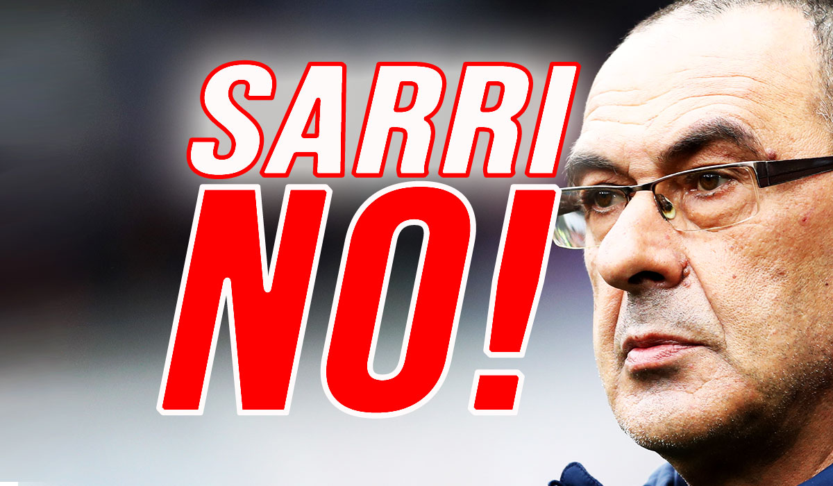 Calciomercato Juventus: Sarri no, arriva l'annuncio.