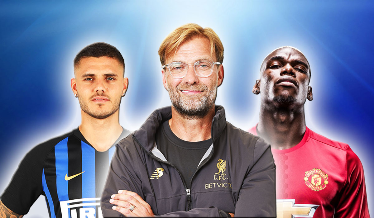 Calciomercato Juventus: Pogba, Icardi e Klopp, le ultime.