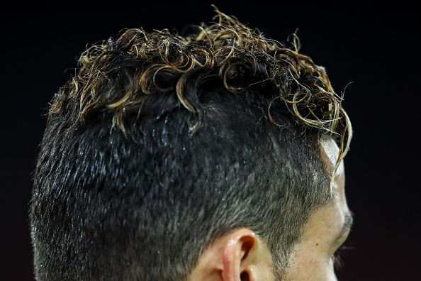 Taglio di capelli di CR7