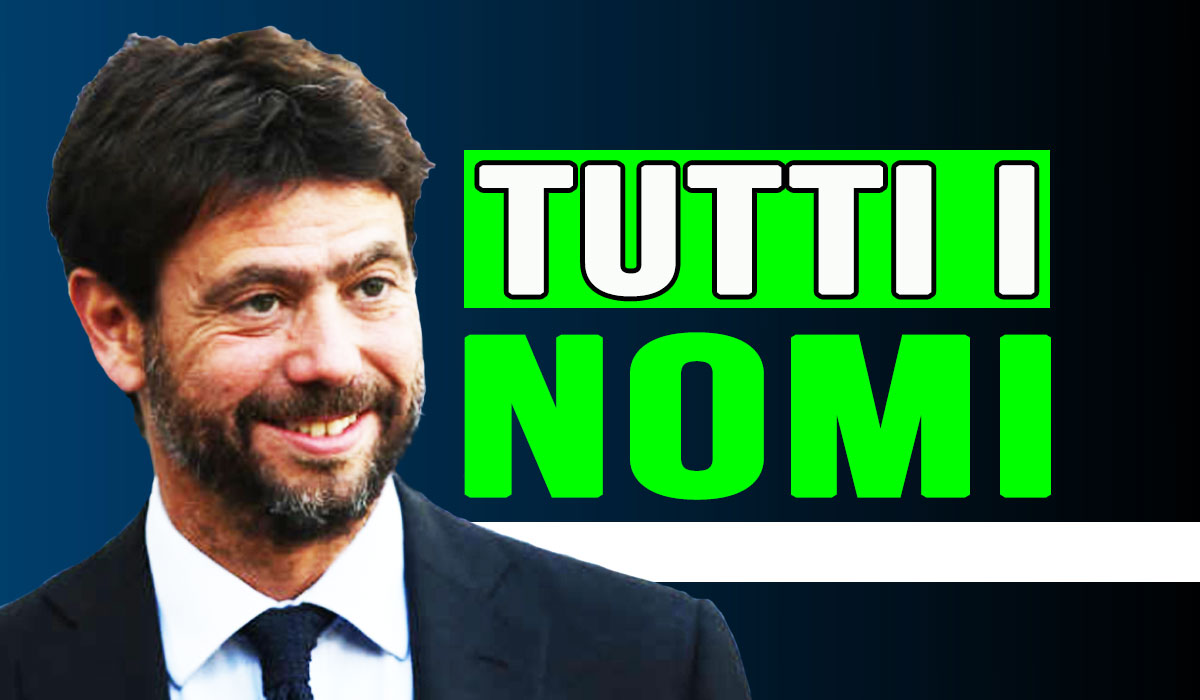 Calciomercato Juventus: tutti i nomi con i nuovi allenatori.