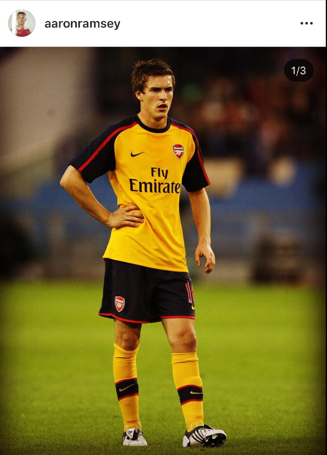 Ramsey saluta tifosi