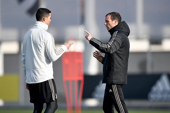 CR7 e Allegri