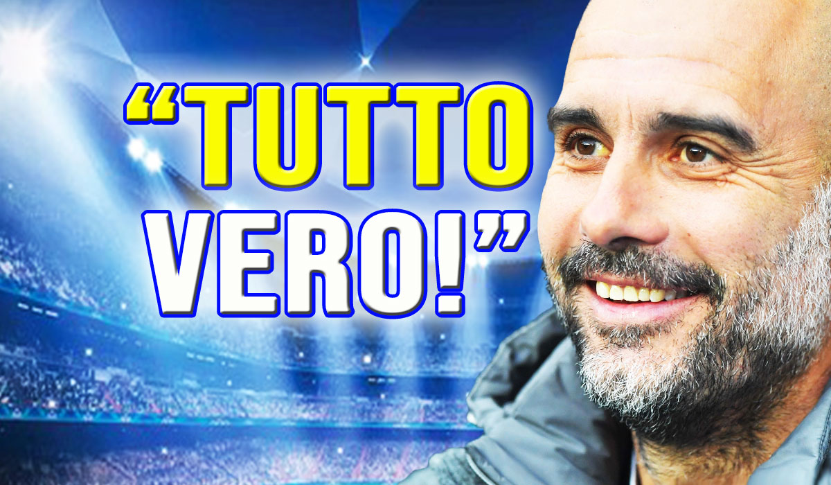 Calciomercato Juventus: Guardiola, tutto vero.