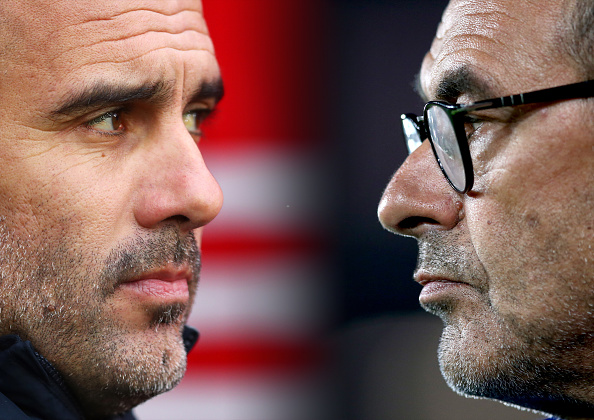 Guardiola e Sarri