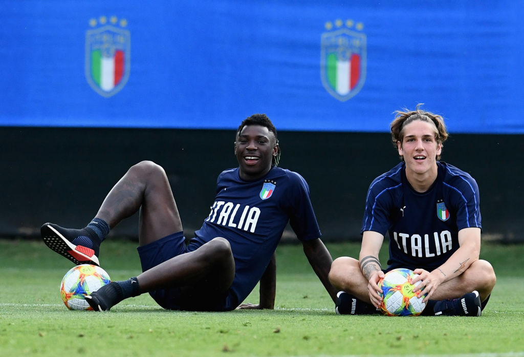 Kean e Zaniolo nell'Italia U21