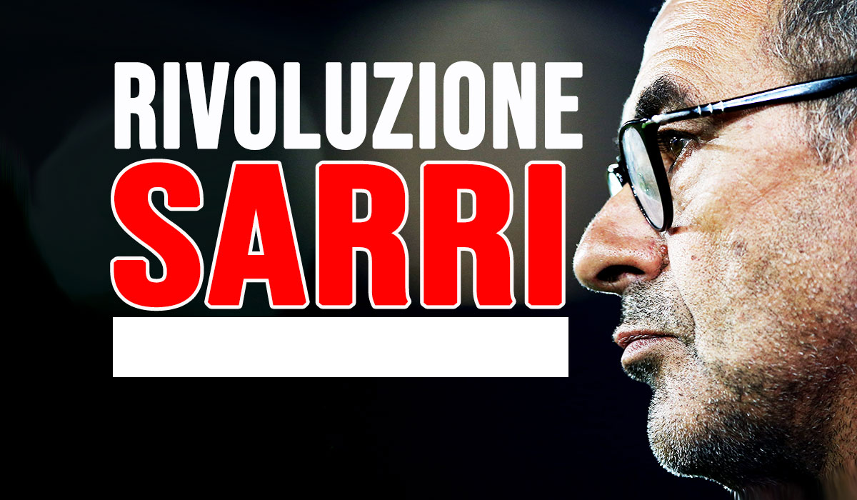 Calciomercato Juventus, rivoluzione Sarri: possono arrivare tre fedelissimi.