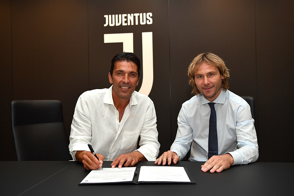 Buffon e Nedved