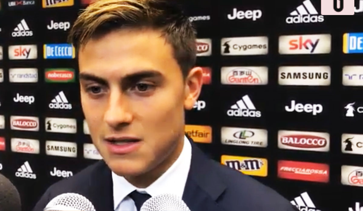 Mercato Juve: annuncio su Dybala.