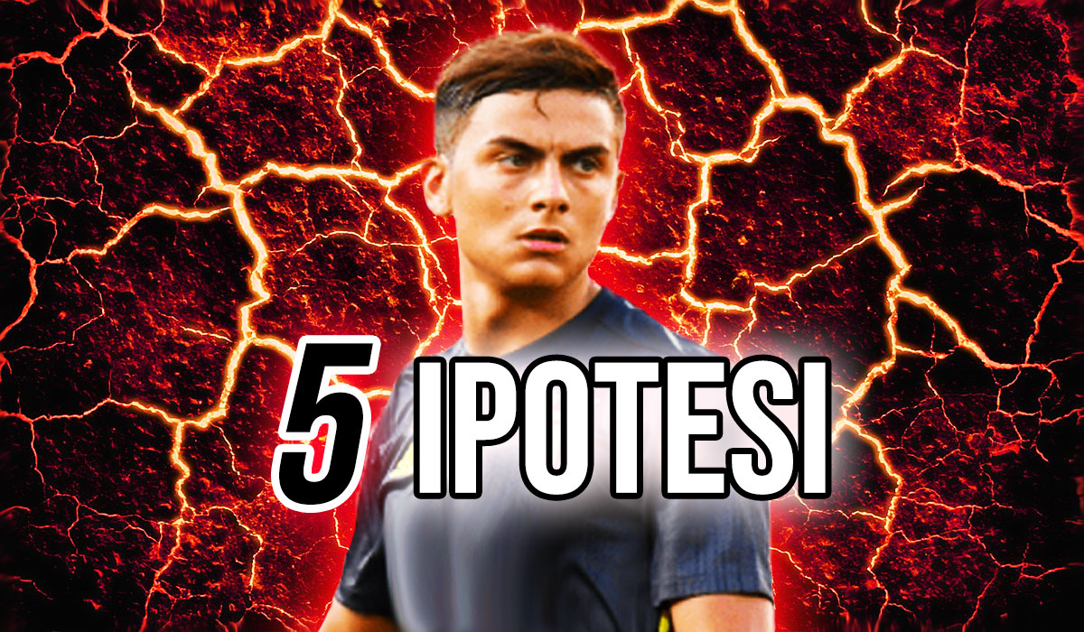 Calciomercato Juventus, Dybala: 5 ipotesi per il futuro.