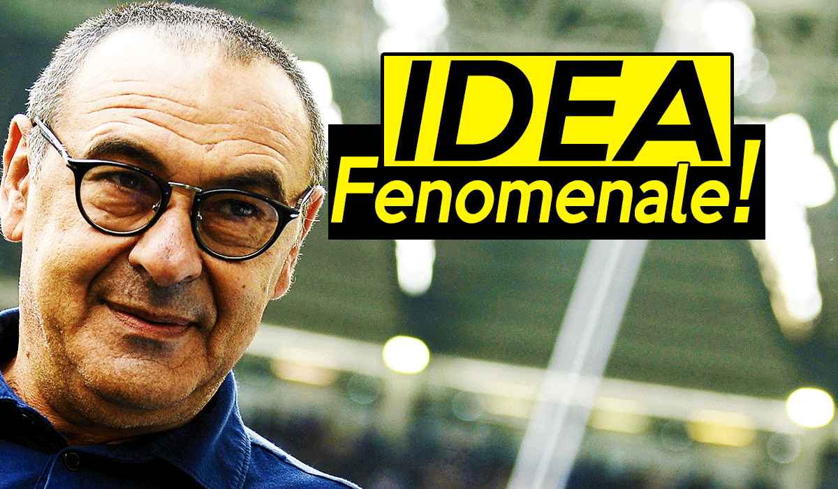 News Juve: Sarri ha un'idea fenomenale.