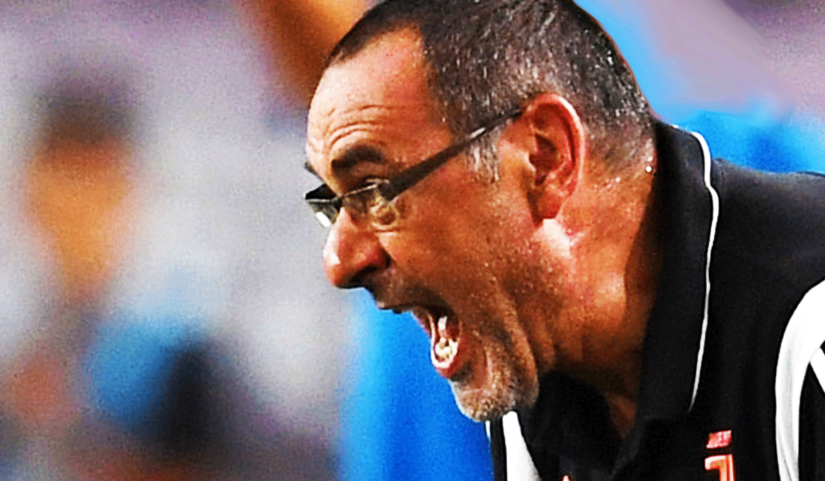 News Juve: Sarri furioso.