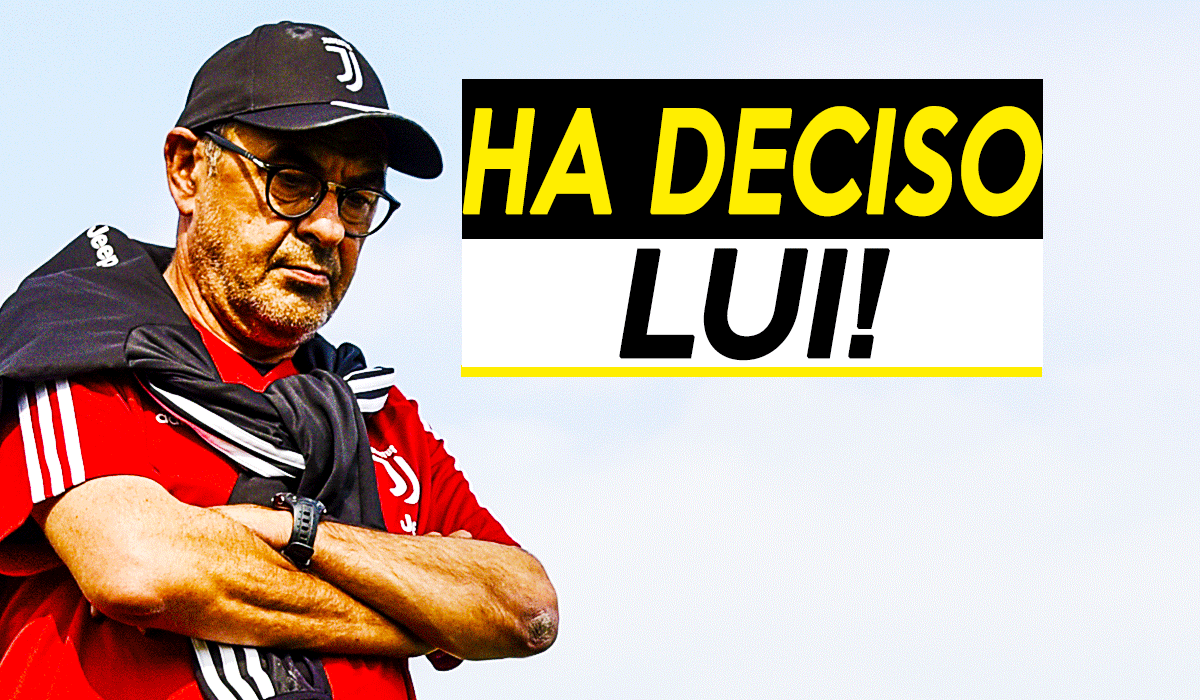 News Juve: clamorosa decisione di Sarri.