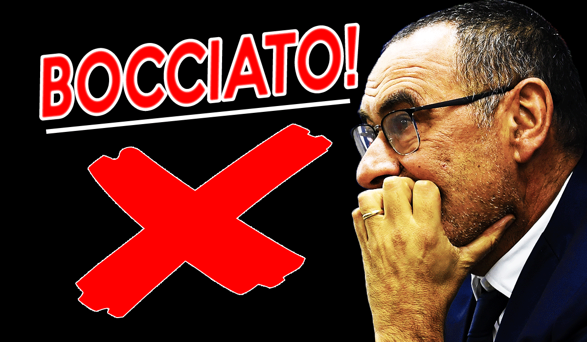 Calciomercato Juventus, netta decisione di Sarri: bocciatura pesante.