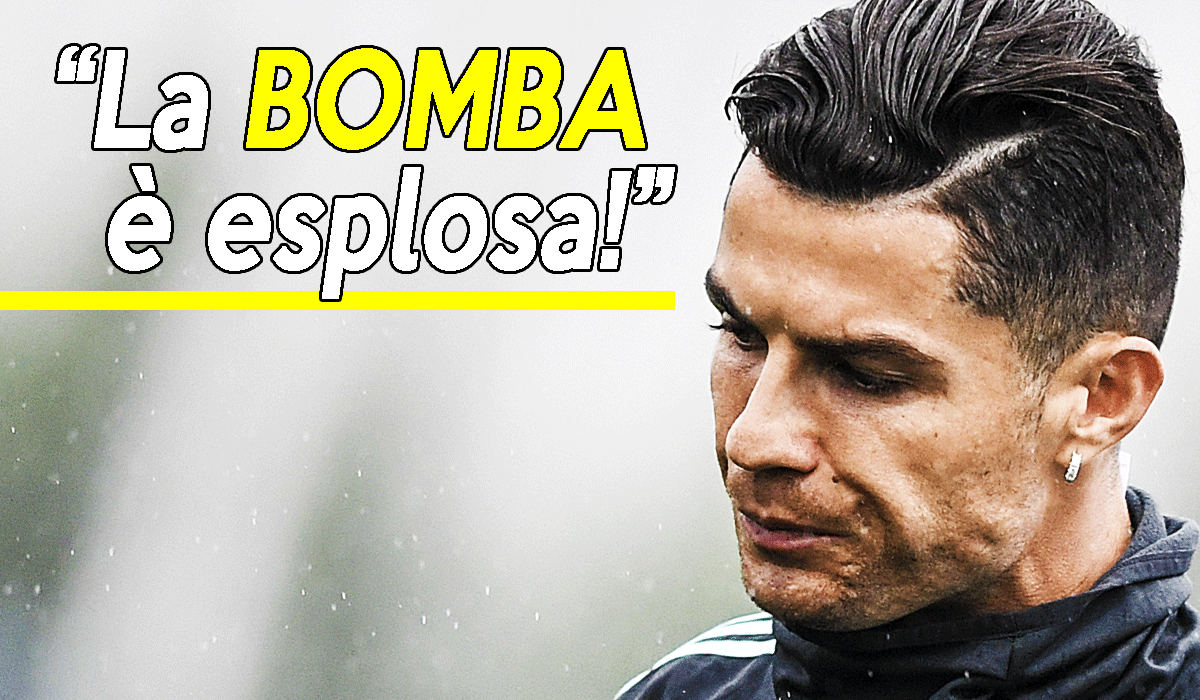 Calciomercato Juventus. esplosa la bomba su CR7.