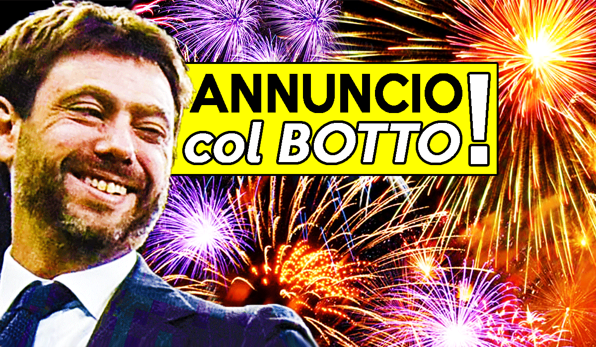 Calciomercato Juventus: annuncio col botto.