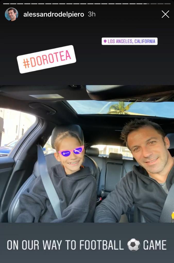 Del Piero e Dorotea