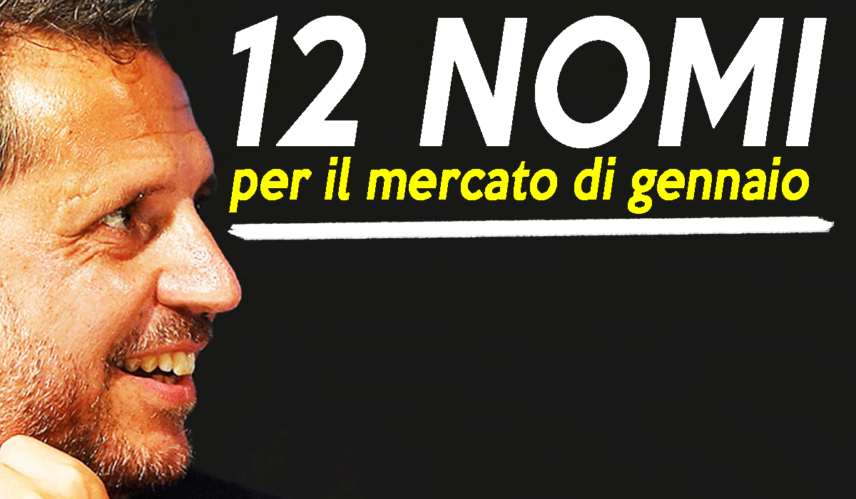 Calciomercato Juventus - Dodici nomi per gennaio.