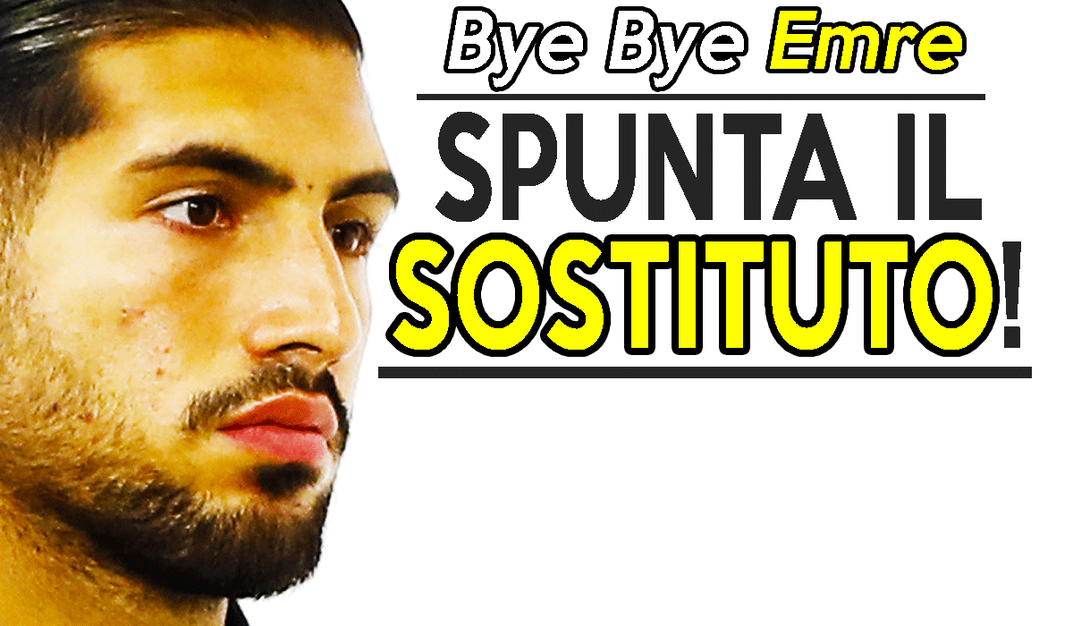 Calciomercato Juventus, sostituto Emre Can: spunta un nome.