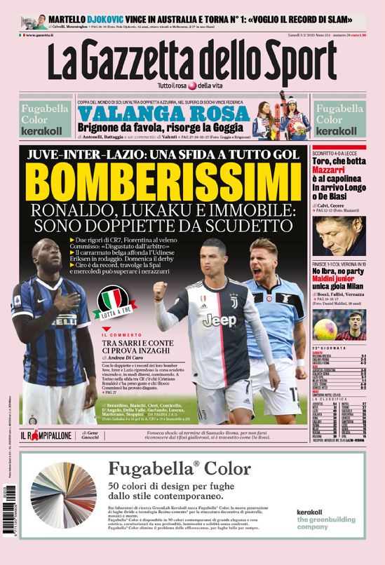 La prima della Gazzetta