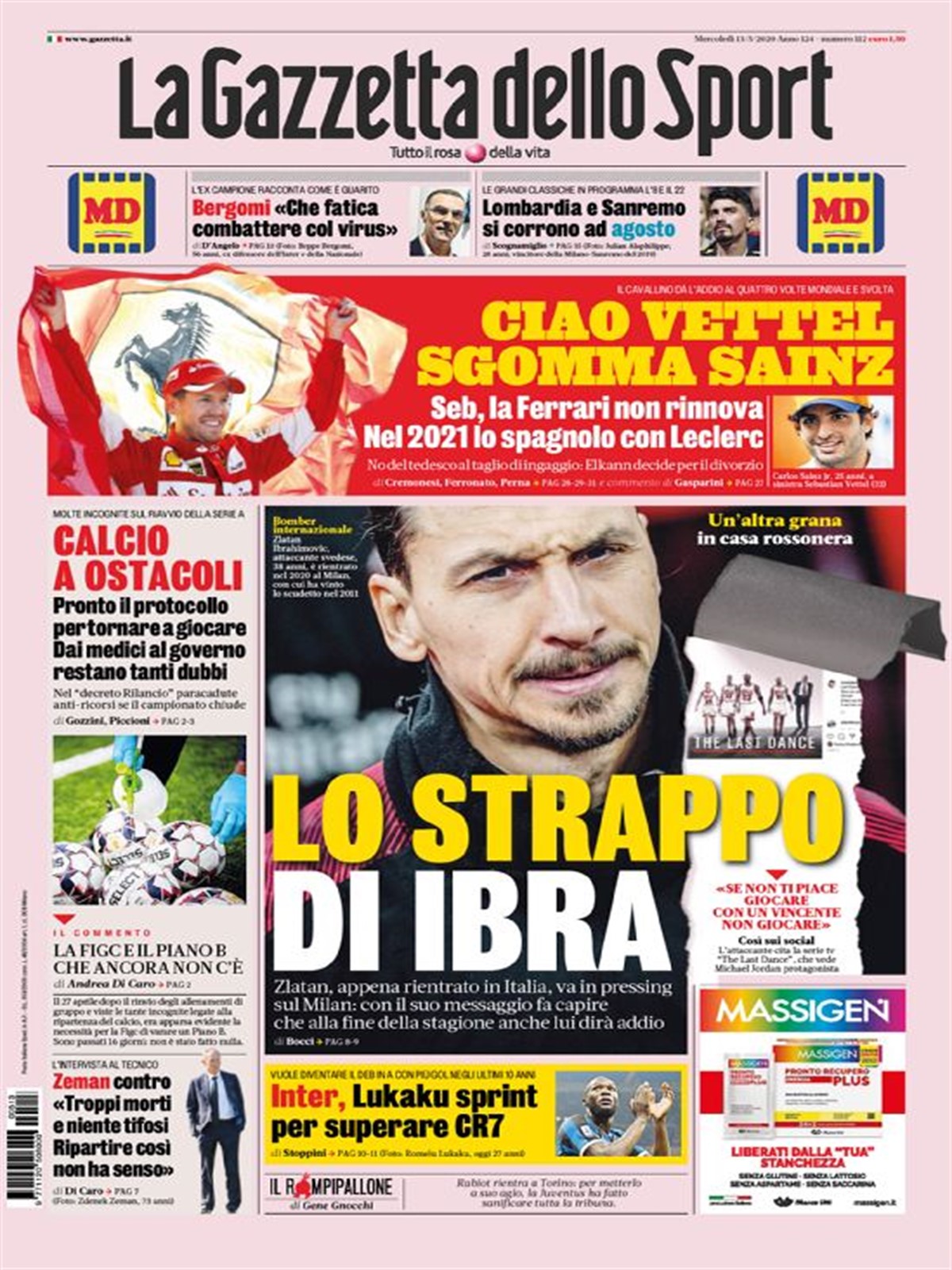 La prima della Gazzetta