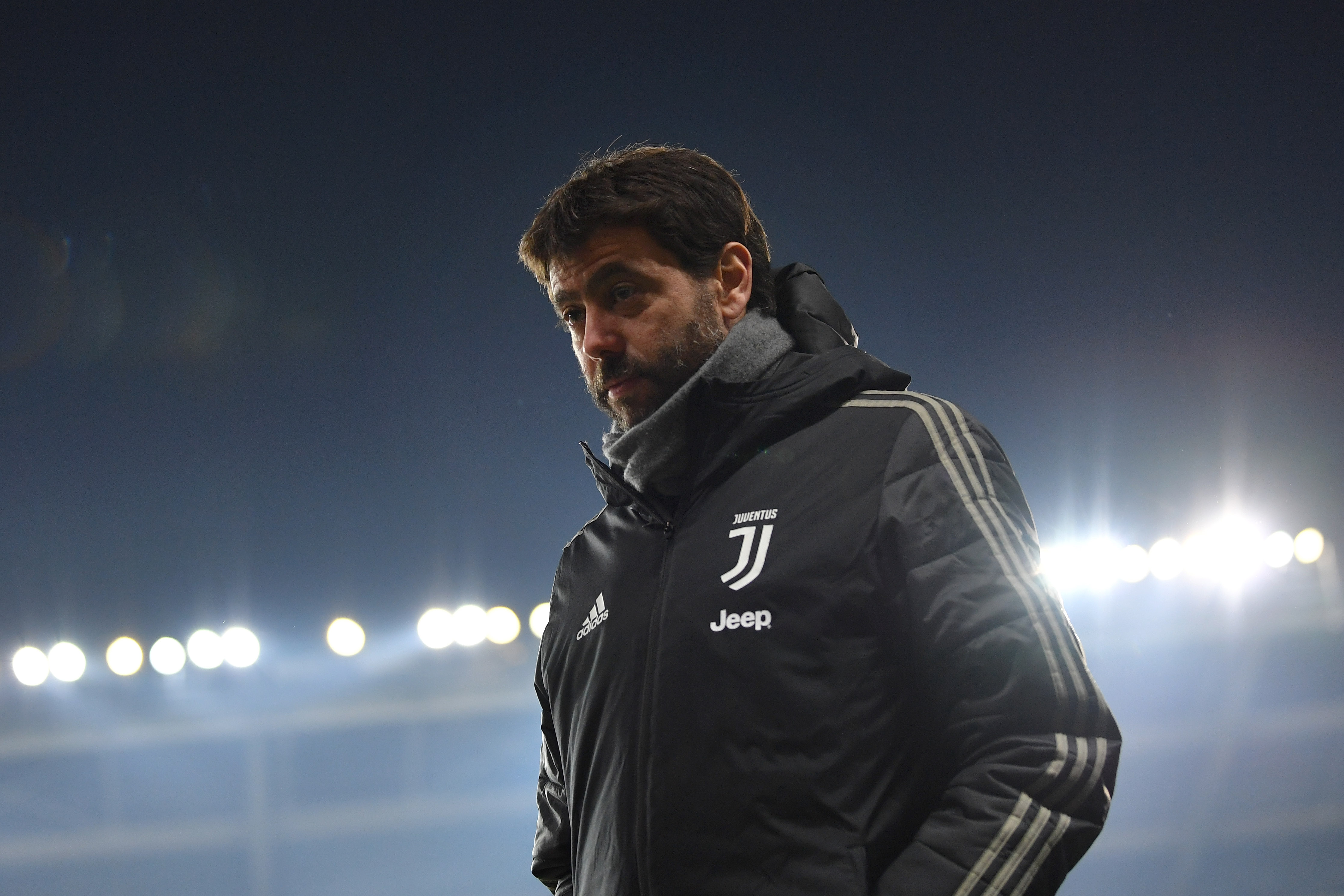 Il presidente della Juve Andrea Agnelli