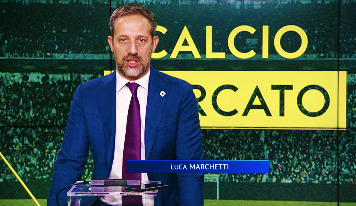 Marchetti, giornalista di Sky, sul calciomercato della Juventus.