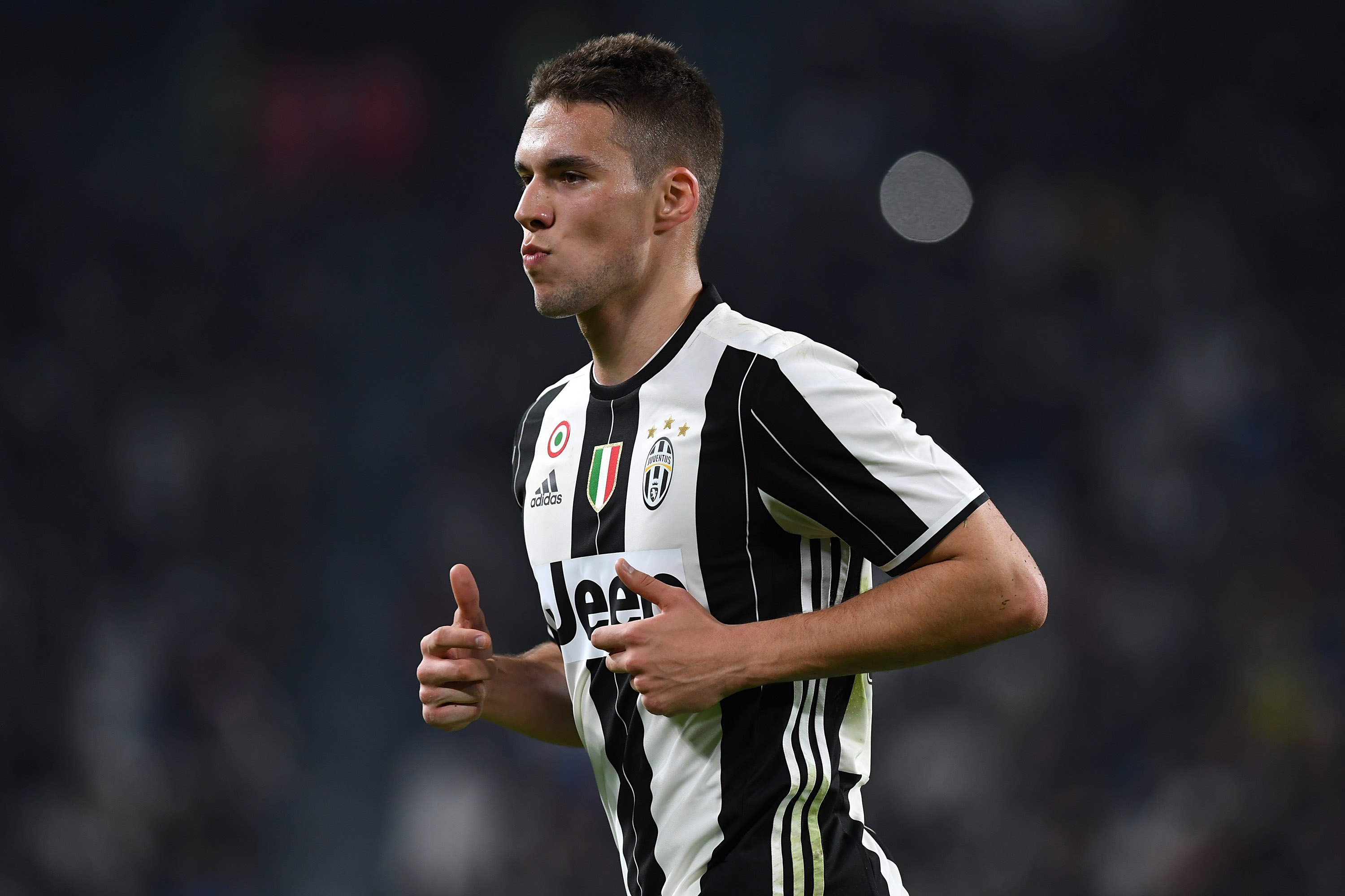 Marko Pjaca nel periodo in cui giocava alla Juve