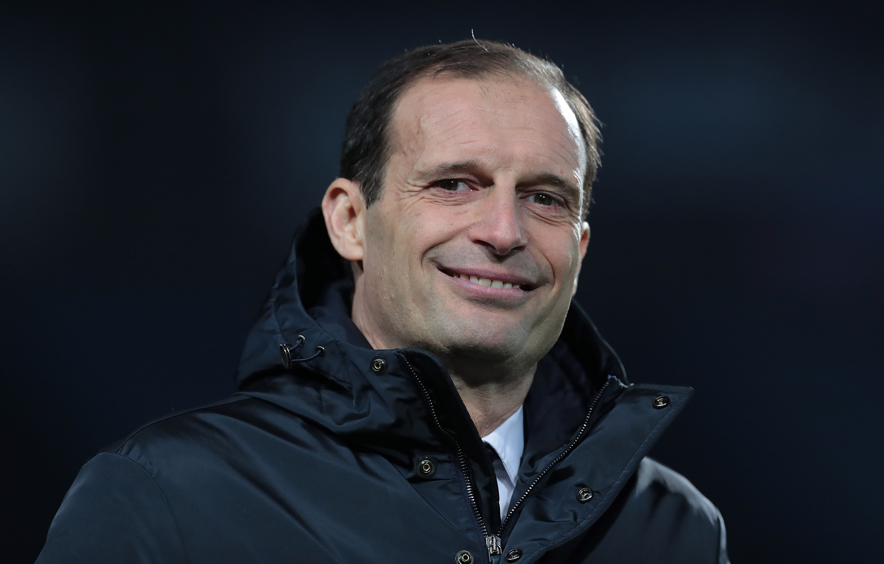 L'ex allenatore della Juve Max Allegri