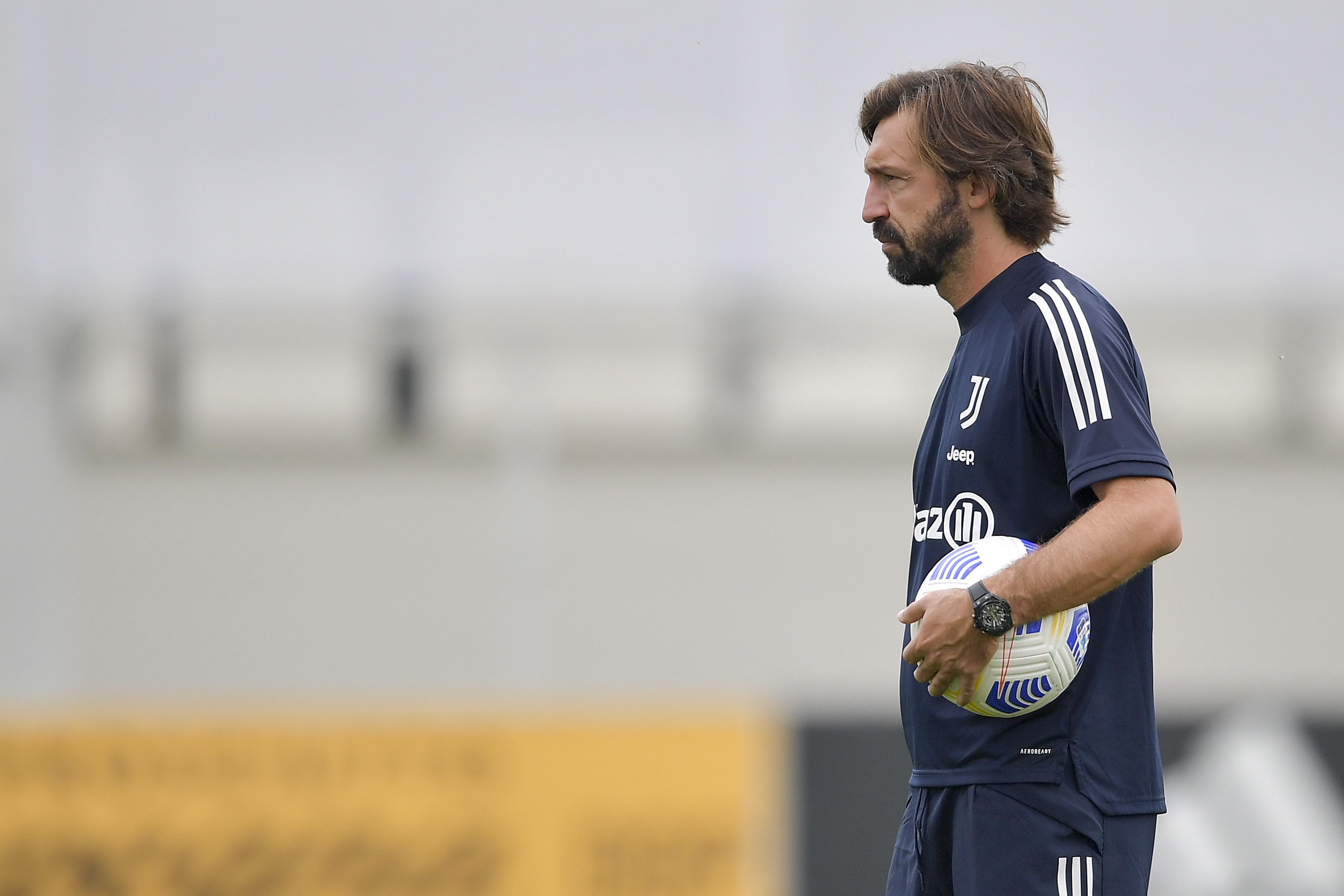 Andrea Pirlo in allenamento