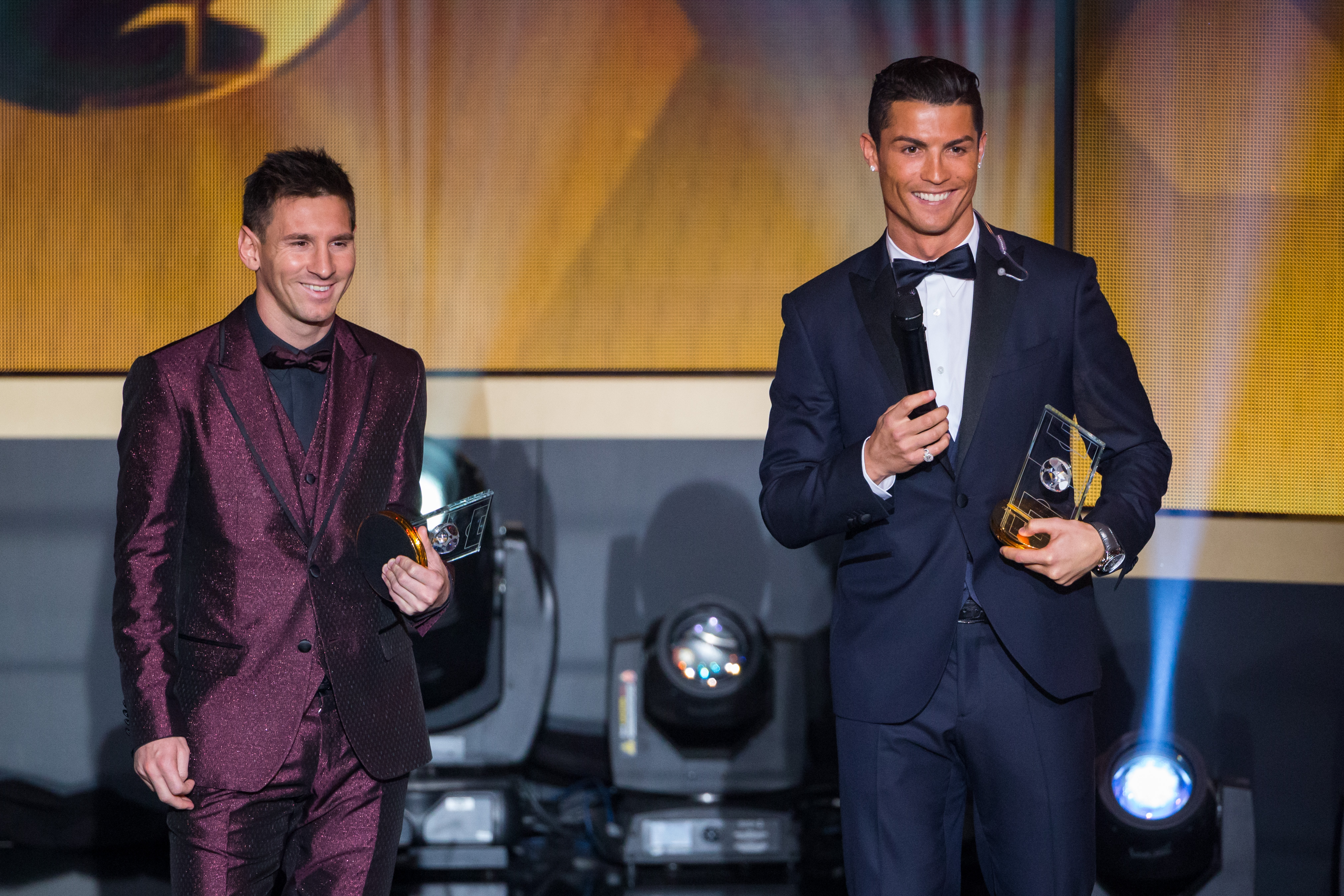 Cristiano Ronaldo e Lionel Messi