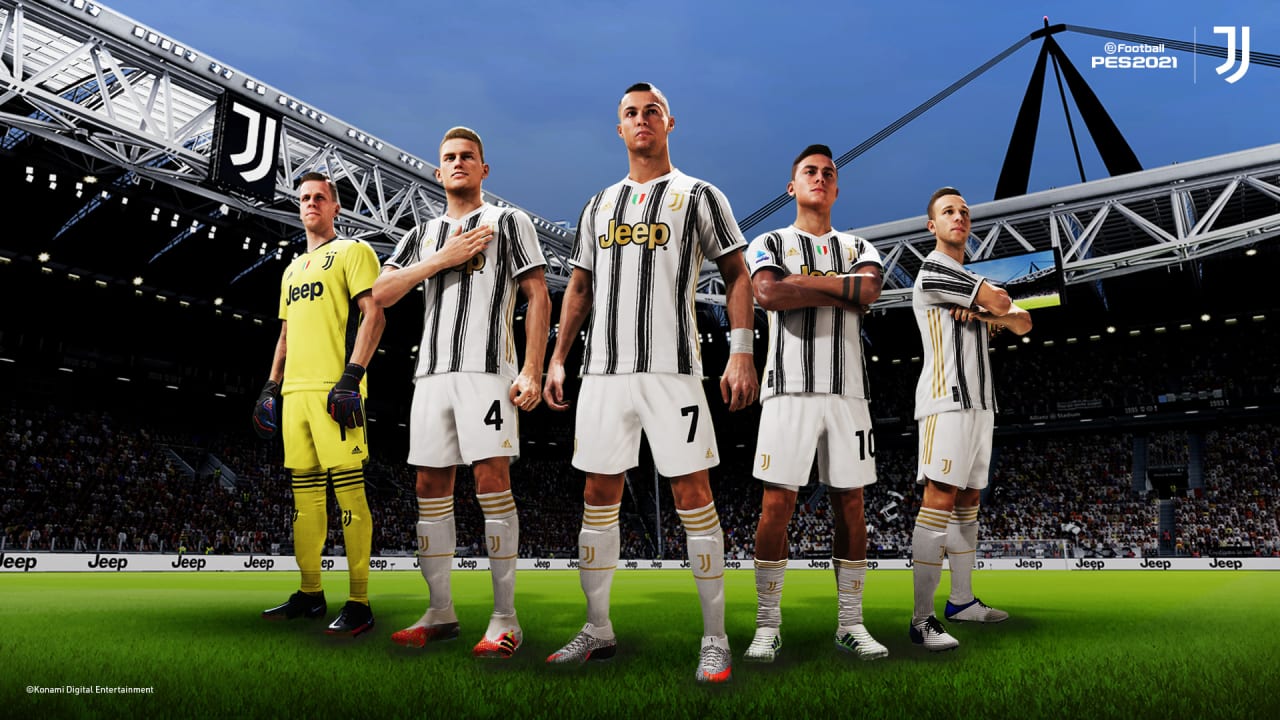 PES 2021 e la Juve